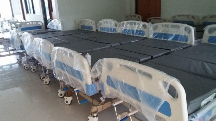 tidur pasien medis engkol crank bed goalkes