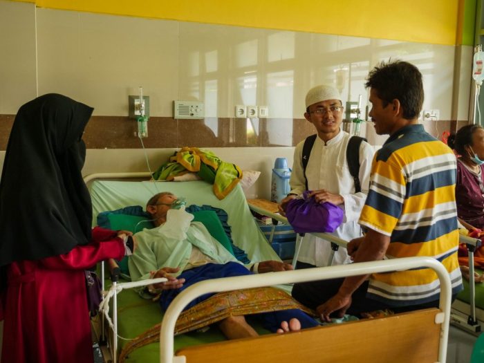 sakit pasien bakti kunjungan sosial mimbar rsud dikunjungi kesempatan dengan dan