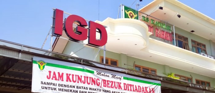 Pemantauan keadaan pasien IGD jantung rawatan gagal hidup perubahan pencegahan
