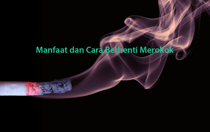 Manfaat berhenti merokok sekarang terbaru merokok leaflet bahaya berhenti