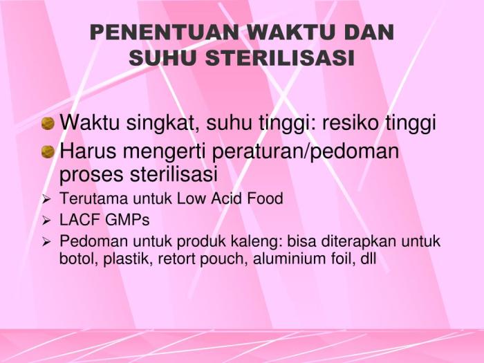Standar kebersihan dan sterilisasi Standar kebersihan dan sterilisasi