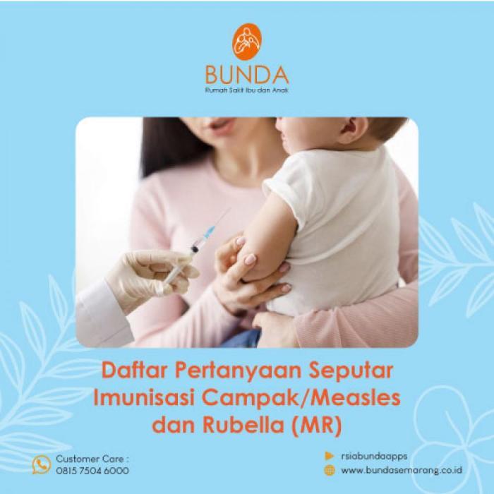 Imunisasi campak di rumah sakit
