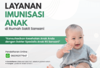 Anak imunisasi layanan Klinik imunisasi anak di rumah sakit