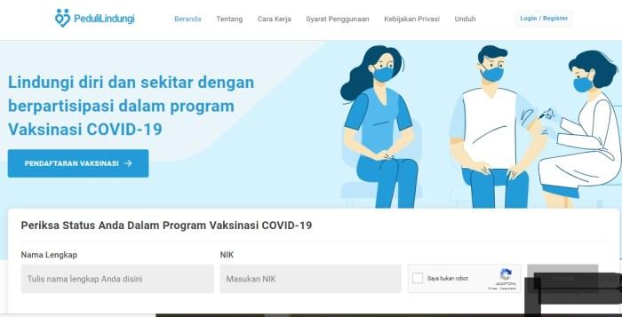 Pendaftaran imunisasi online puskesmas
