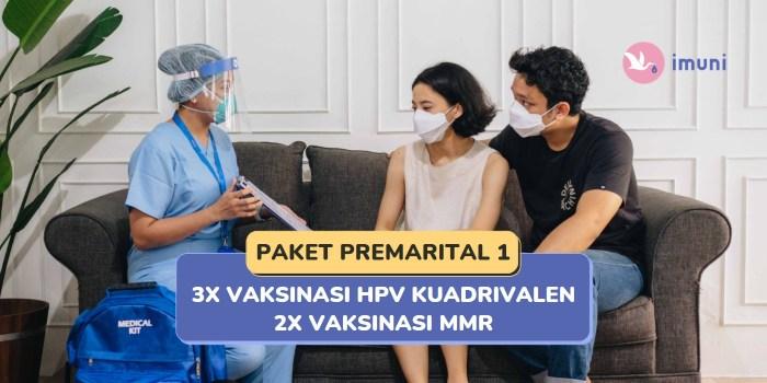 Imunisasi MMR di puskesmas