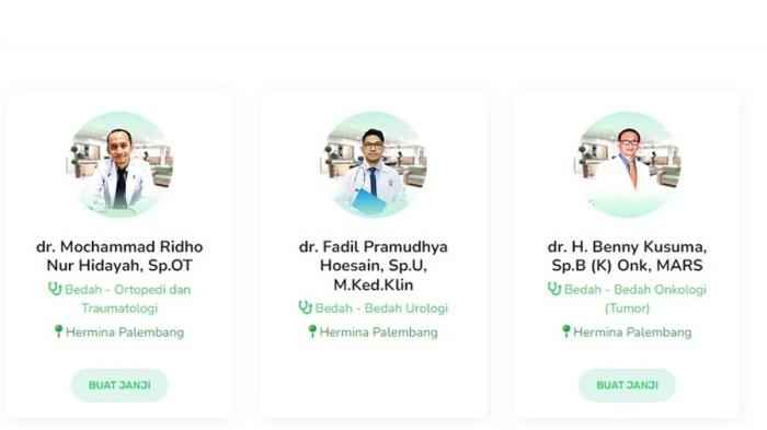 Jadwal Dokter Bedah Umum RS Hermina Jatinegara