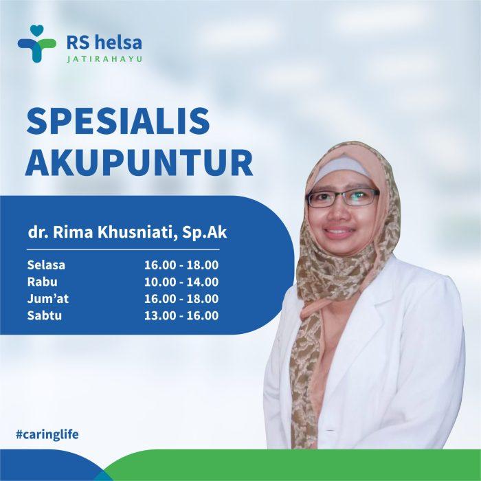 Jadwal Dokter Akupunktur Medik RS Columbia Asia Semarang