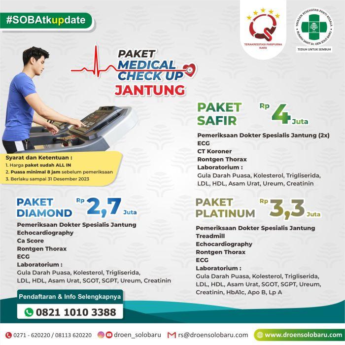 Medical Check Up - Droensolobaru Jadwal Dokter Medical Check Up (MCU) Siloam Hospitals Yogyakarta