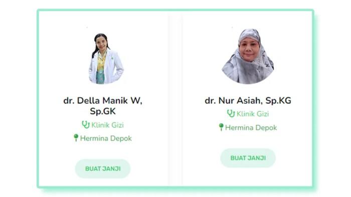 Jadwal Dokter Gizi Klinik RS Advent Bandung