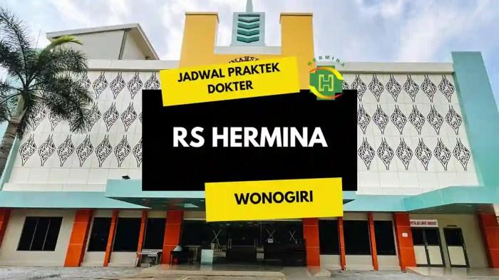 Jadwal Praktek Dokter RS Hermina Bekasi 2024 Jadwal Dokter Rehabilitasi Medik (Fisioterapi) RS Hermina Yogyakarta