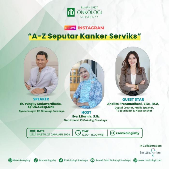 Jadwal Dokter Geriatri RS Onkologi Surabaya