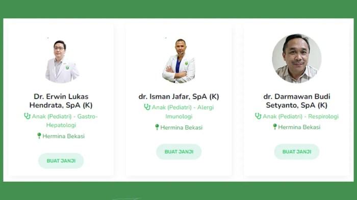 Jadwal Praktek Dokter RS Hermina Bekasi 2024 Jadwal Dokter Hemodialisa (Cuci Darah) RS Hermina Medan