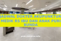 JADWAL DOKTER AKUPUNKTUR MEDIK RS IBU DAN ANAK PURI BUNDA