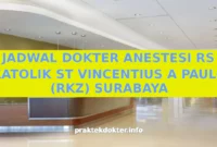 JADWAL DOKTER ANESTESI RS KATOLIK ST VINCENTIUS A PAULO (RKZ) SURABAYA JADWAL DOKTER ANESTESI RS KATOLIK ST VINCENTIUS A PAULO (RKZ) SURABAYA