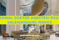 JADWAL DOKTER ANESTESI RSUD SALEWANGANG MAROS
