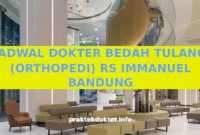 JADWAL DOKTER BEDAH TULANG (ORTHOPEDI) RS IMMANUEL BANDUNG