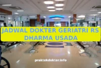 JADWAL DOKTER GERIATRI RS DHARMA USADA JADWAL DOKTER GERIATRI RS DHARMA USADA