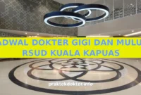 JADWAL DOKTER GIGI DAN MULUT RSUD KUALA KAPUAS
