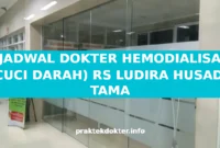 JADWAL DOKTER HEMODIALISA (CUCI DARAH) RS LUDIRA HUSADA TAMA