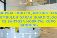 JADWAL DOKTER JANTUNG DAN PEMBULUH DARAH (KARDIOLOGI) RS SANTOSA HOSPITAL KOPO BANDUNG