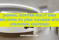 JADWAL DOKTER KULIT DAN KELAMIN RS JIWA KALAWA ATEI (PROVINSI KALTENG) JADWAL DOKTER KULIT DAN KELAMIN RS JIWA KALAWA ATEI (PROVINSI KALTENG)