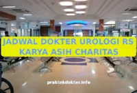 JADWAL DOKTER UROLOGI RS KARYA ASIH CHARITAS
