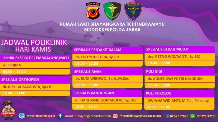 RS Bhayangkara Indramayu - RUMKIT BHAYANGKARA TK III INDRAMAYU Jadwal Dokter Psikologi RS Bhayangkara Tk III Palangkaraya