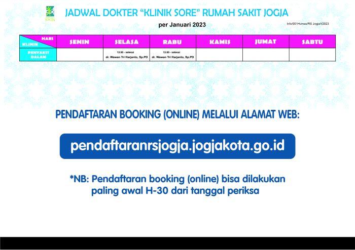 Rumah Sakit Jogja Jadwal Dokter Psikologi JIH (Jogja International Hospital)